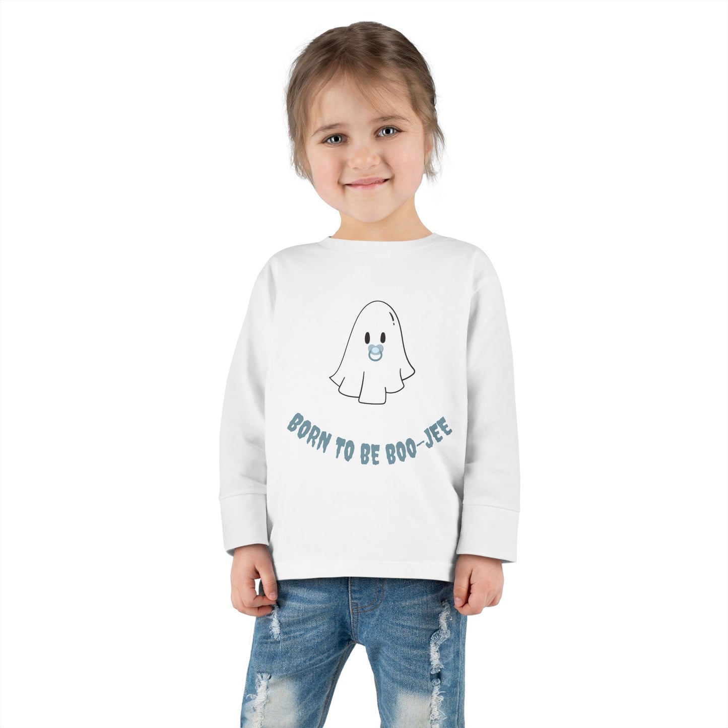 Toddler Long Sleeve Tee | 👻 Too cute to spook, too boo-jee to handle!