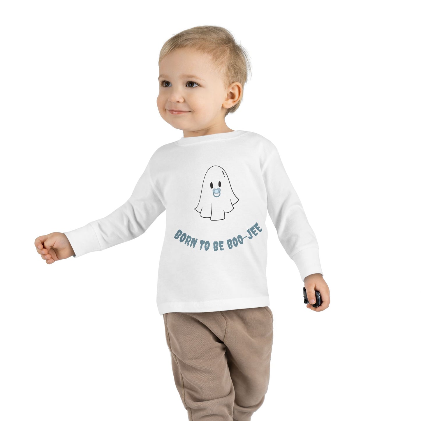 Toddler Long Sleeve Tee | 👻 Too cute to spook, too boo-jee to handle!