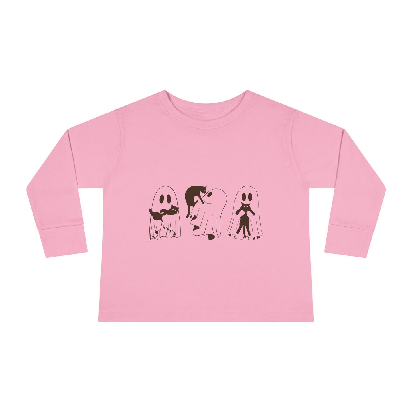 Kids Long Sleeve Tee | 👻🐾 A comfy must-have for spooky season