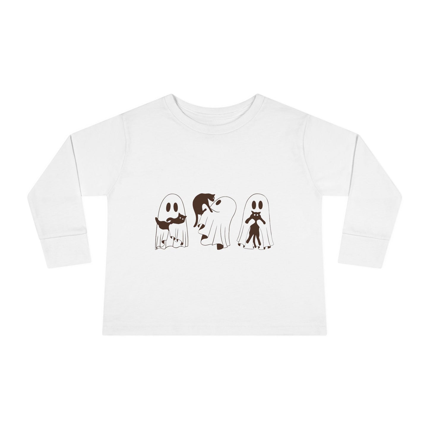 Kids Long Sleeve Tee | 👻🐾 A comfy must-have for spooky season