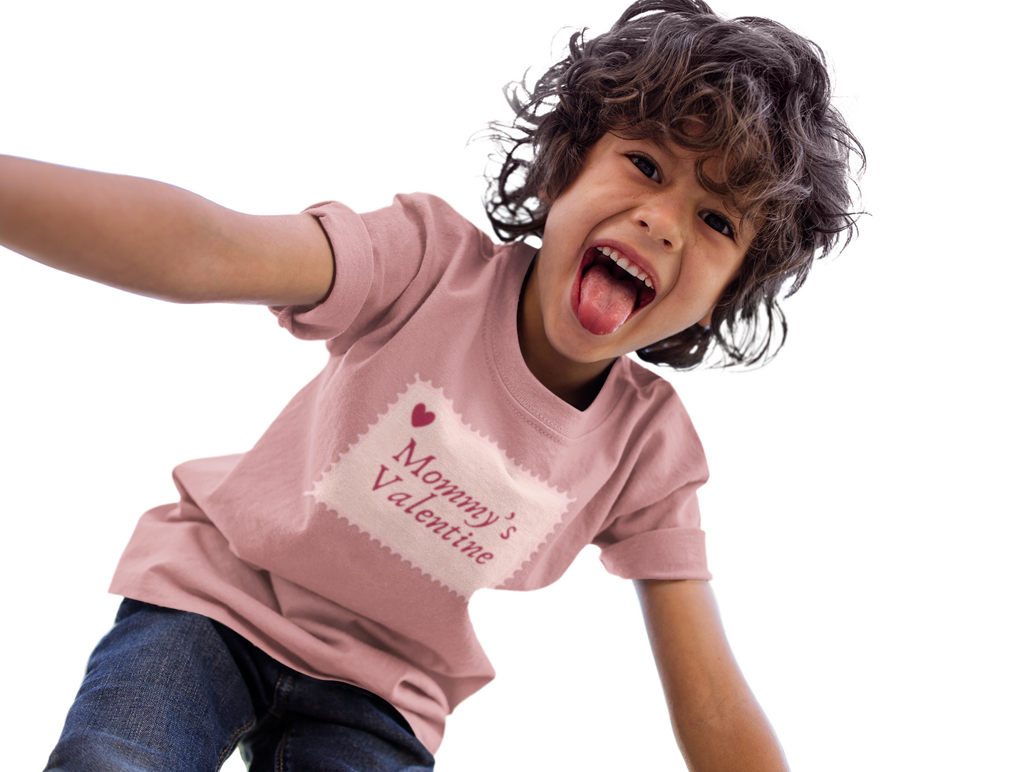 Mommy's Valentine Toddler Tee — Postage Stamp Style