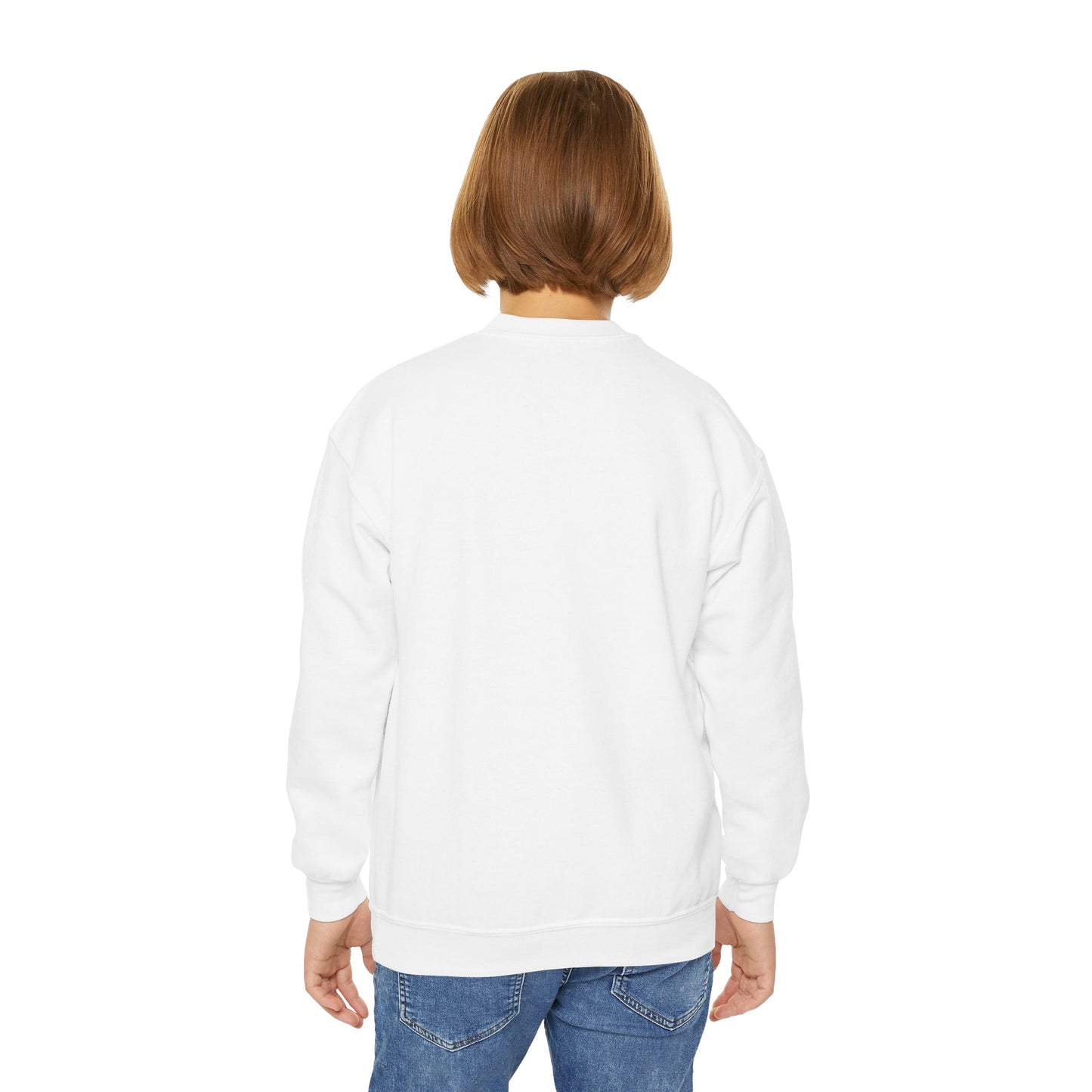Youth Crewneck Sweatshirt | Spooky season is always more fun with a friend.
