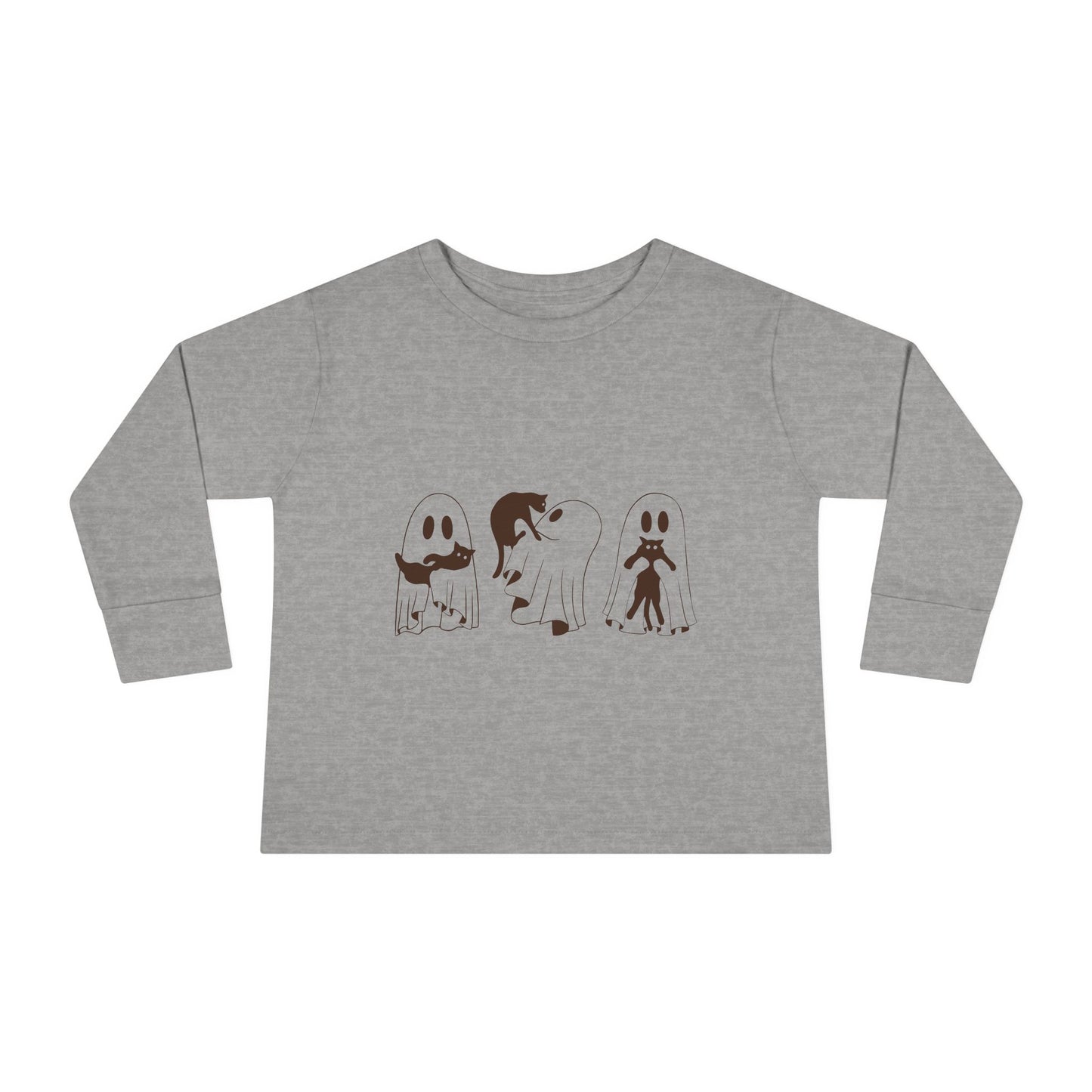 Kids Long Sleeve Tee | 👻🐾 A comfy must-have for spooky season