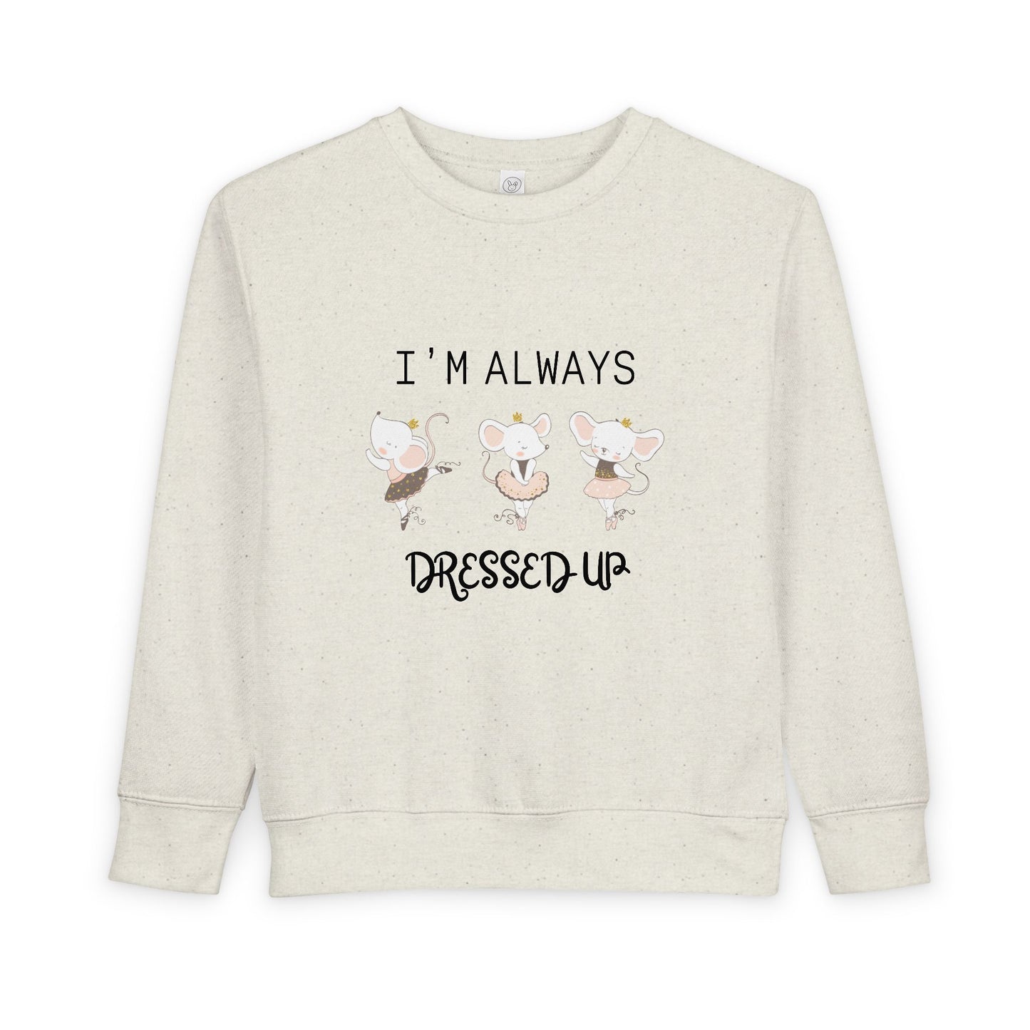 Kids Crewneck Sweatshirt | ✨ Always dressed to twirl.