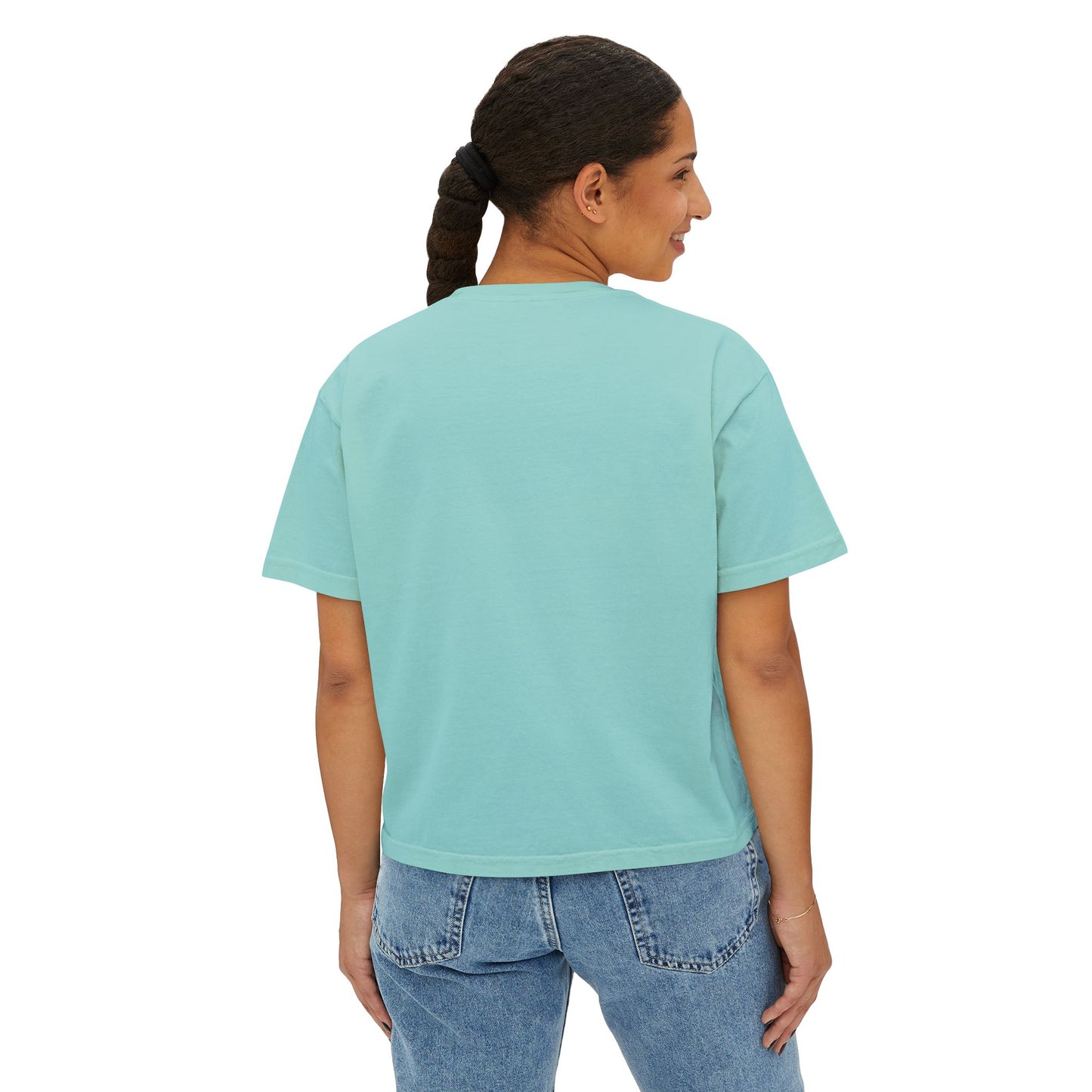 Women's Boxy Tee | Boxy, cozy, and baked with a side of boo.