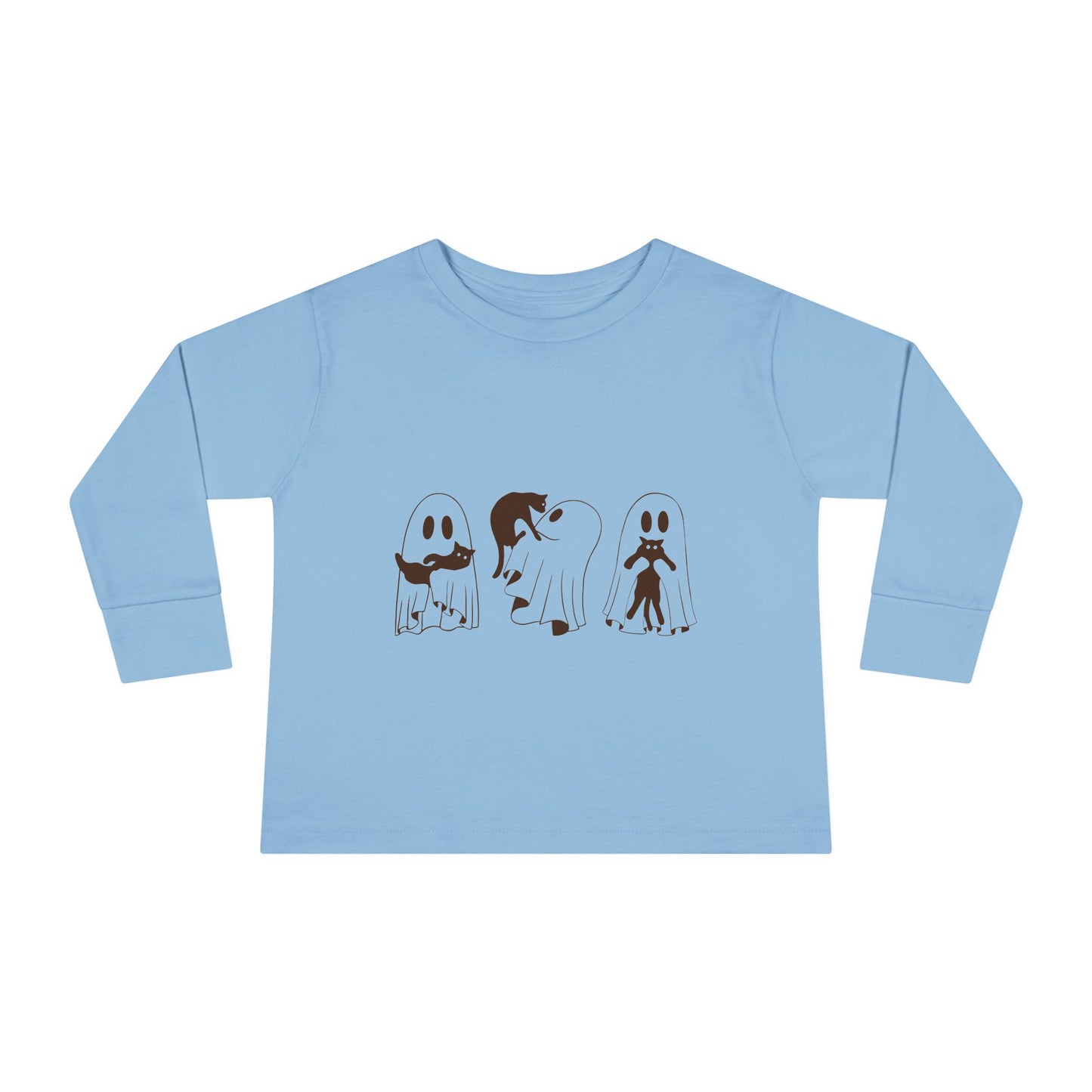 Kids Long Sleeve Tee | 👻🐾 A comfy must-have for spooky season