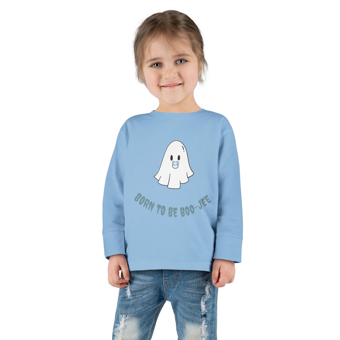 Toddler Long Sleeve Tee | 👻 Too cute to spook, too boo-jee to handle!