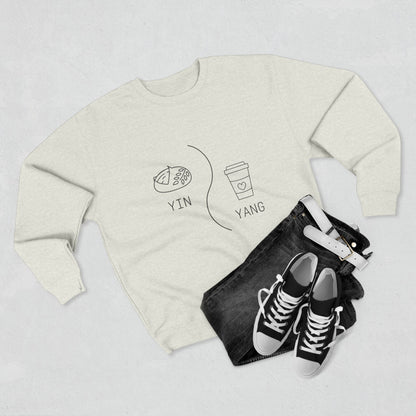 Crewneck Sweatshirt | Fresh loaf, hot coffee, cozy crewneck.