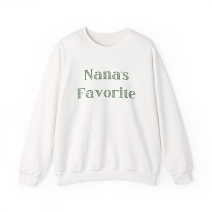 Nana’s Favorite Grandchild Sweatshirt — Cute Gift for Grandkids
