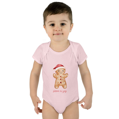 Gingerbread Baby Bodysuit - Cute Holiday Infant Onesie