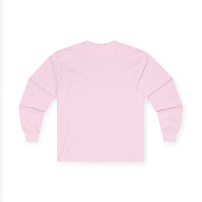 Ghost Themed Unisex Long Sleeve Tee | Cute Graphic Tee, Halloween Shirt, Casual Wear, Gift for Friends, Spooky Season Apparel