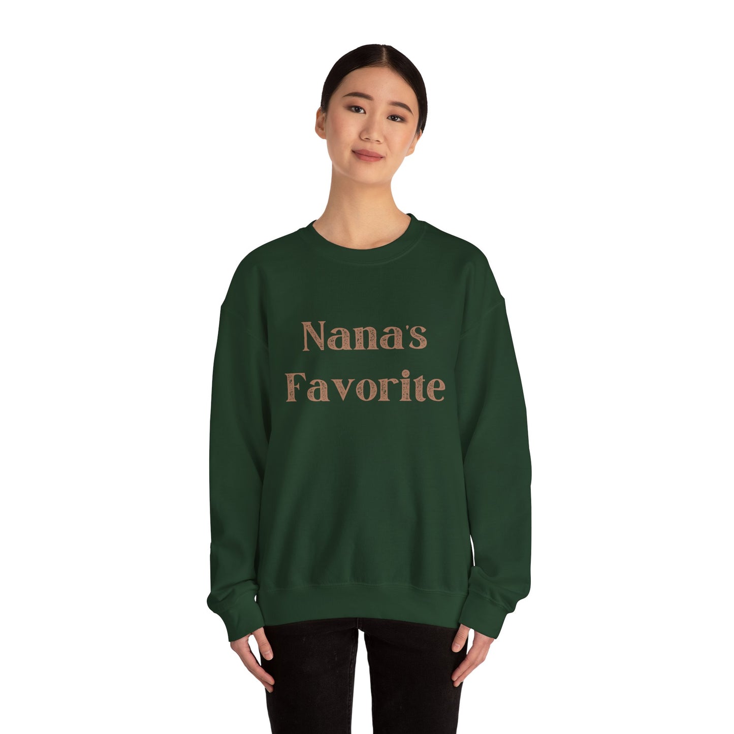Nana’s Favorite Grandchild Sweatshirt — Cute Gift for Grandkids