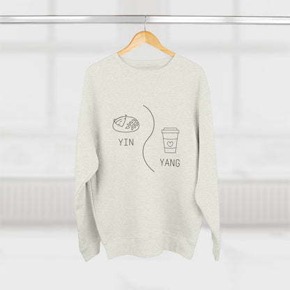 Crewneck Sweatshirt | Fresh loaf, hot coffee, cozy crewneck.