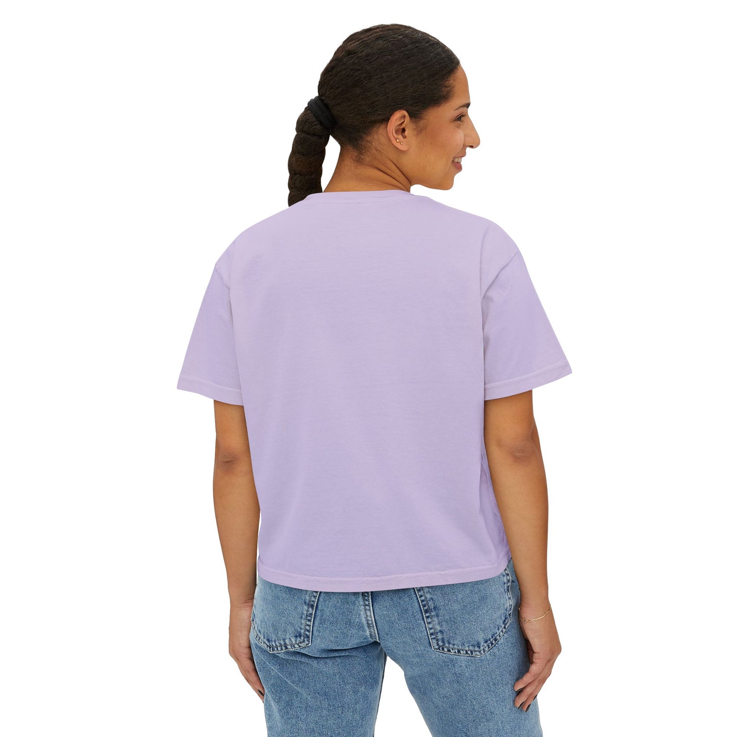 Women's Boxy Tee | Boxy, cozy, and baked with a side of boo.