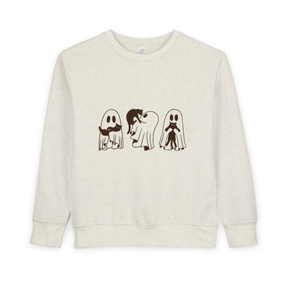 Kids Crewneck Sweatshirt | Too cute to spook 👻🐾