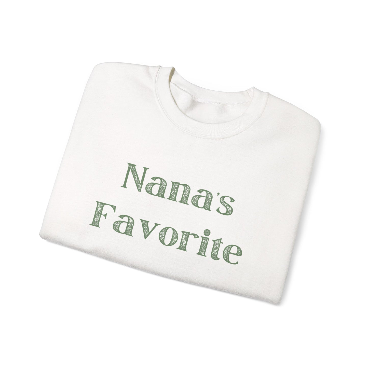 Nana’s Favorite Grandchild Sweatshirt — Cute Gift for Grandkids