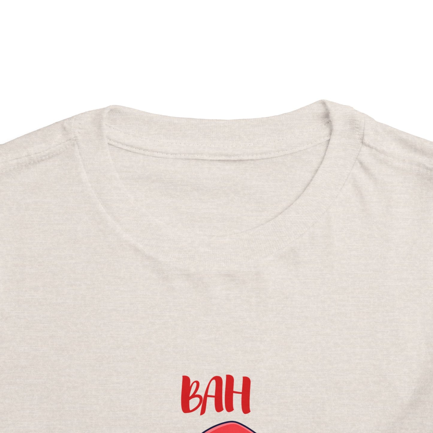 Toddler Tee — "Bah Humbug" Grumpy Cat Christmas Shirt