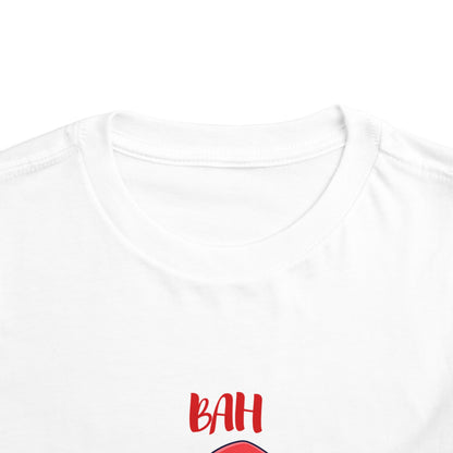 Toddler Tee — "Bah Humbug" Grumpy Cat Christmas Shirt