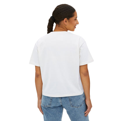 Women's Boxy Tee | Boxy, cozy, and baked with a side of boo.