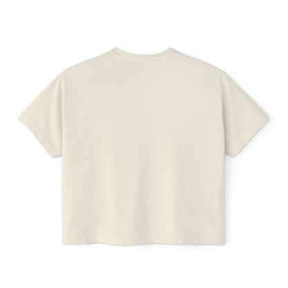Women's Boxy Tee | Boxy, cozy, and baked with a side of boo.