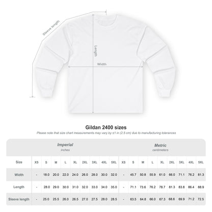 Ghost Themed Unisex Long Sleeve Tee | Cute Graphic Tee, Halloween Shirt, Casual Wear, Gift for Friends, Spooky Season Apparel