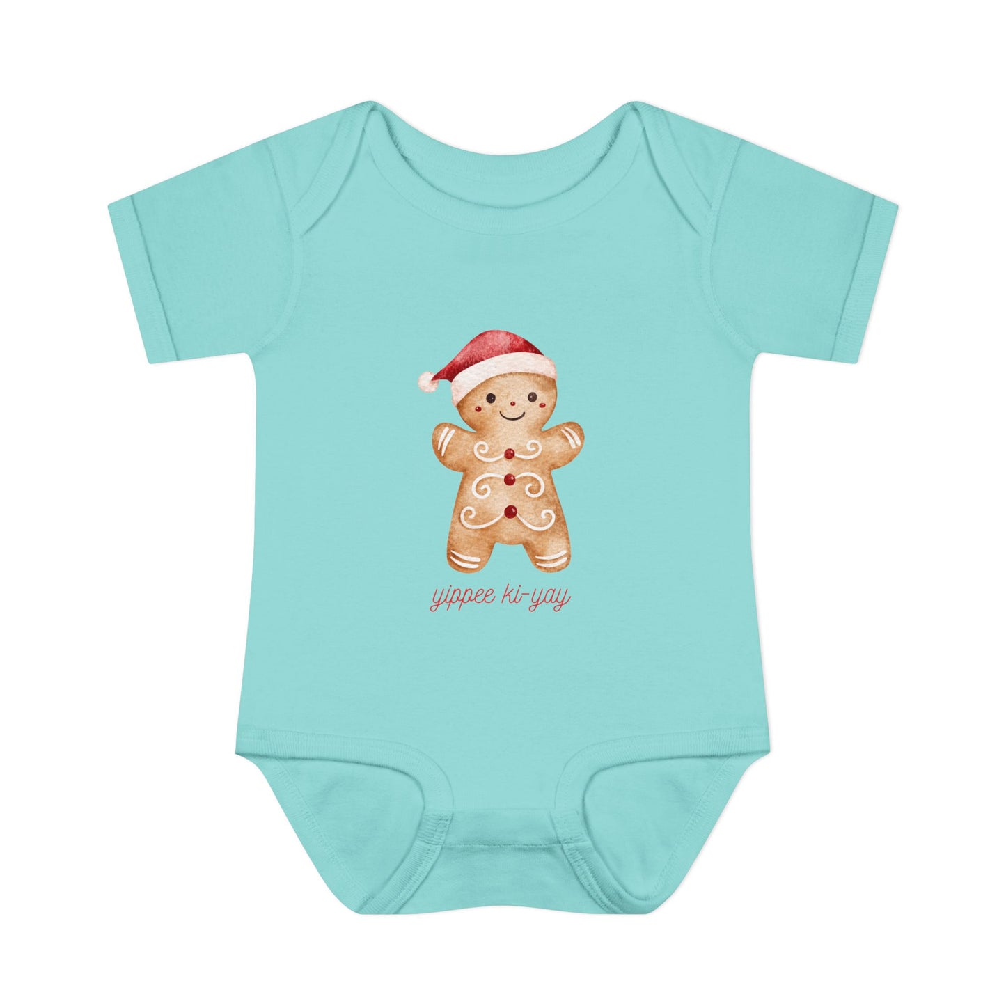 Gingerbread Baby Bodysuit - Cute Holiday Infant Onesie