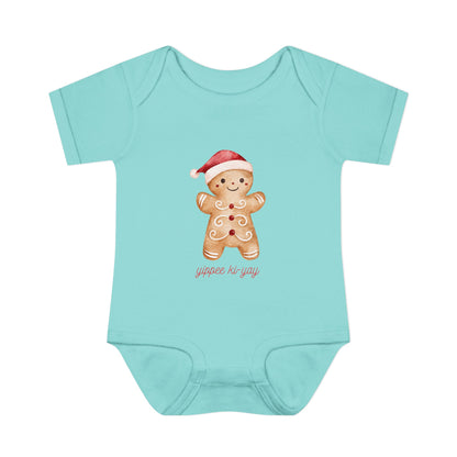 Gingerbread Baby Bodysuit - Cute Holiday Infant Onesie