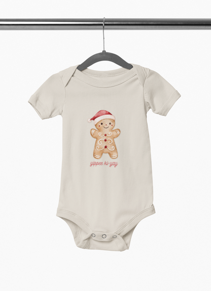 Gingerbread Baby Bodysuit - Cute Holiday Infant Onesie
