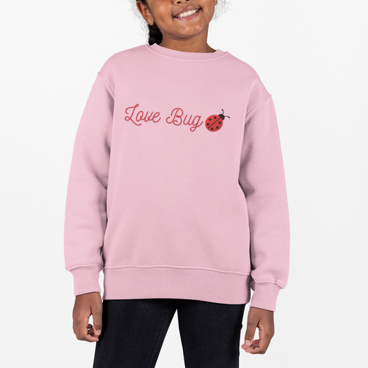 Love Bug - Ladybug Graphic Pullover, Valentine's Day size 2T-7