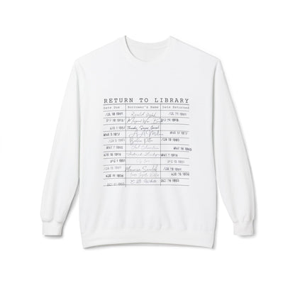 Library Return Fleece Sweatshirt