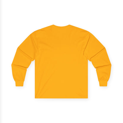 Ghost Themed Unisex Long Sleeve Tee | Cute Graphic Tee, Halloween Shirt, Casual Wear, Gift for Friends, Spooky Season Apparel