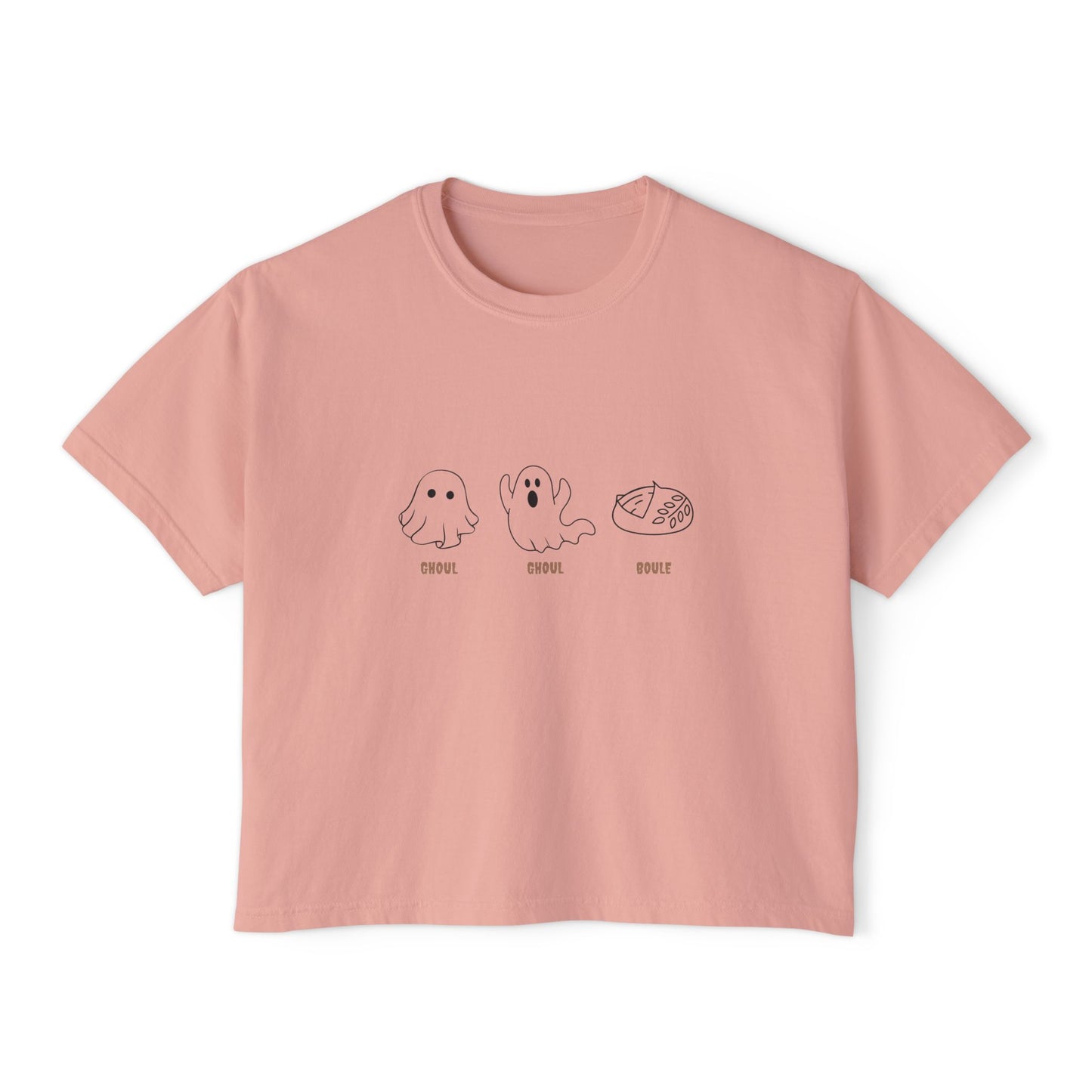 Women's Boxy Tee | Boxy, cozy, and baked with a side of boo.