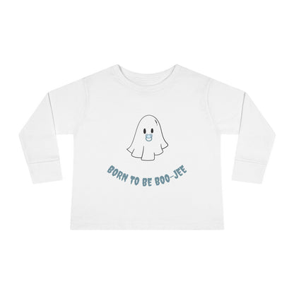 Toddler Long Sleeve Tee | 👻 Too cute to spook, too boo-jee to handle!