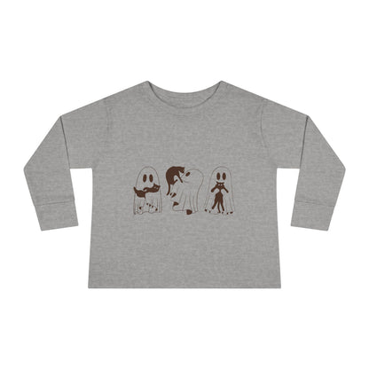 Kids Long Sleeve Tee | 👻🐾 A comfy must-have for spooky season