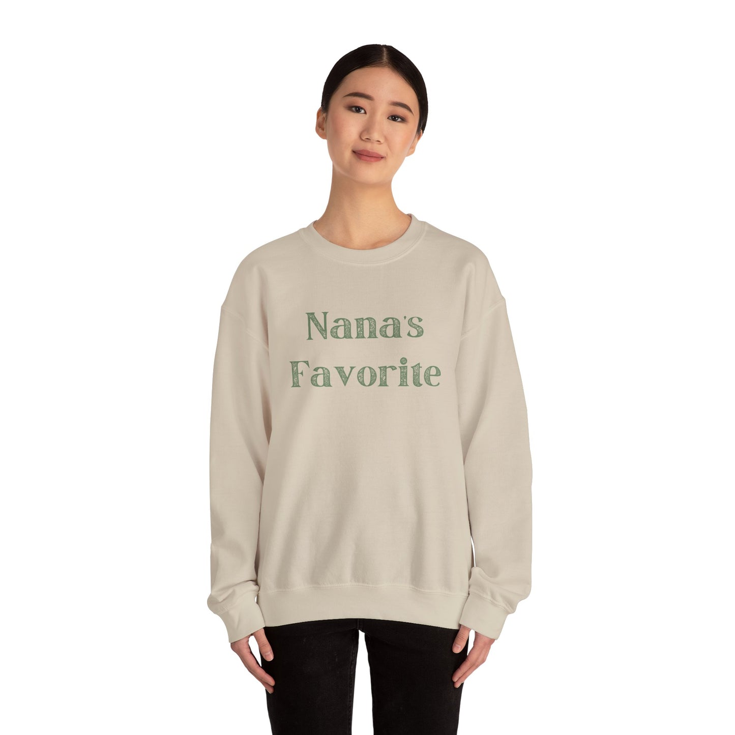 Nana’s Favorite Grandchild Sweatshirt — Cute Gift for Grandkids