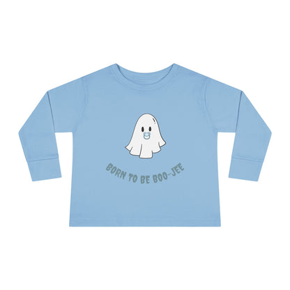 Toddler Long Sleeve Tee | 👻 Too cute to spook, too boo-jee to handle!