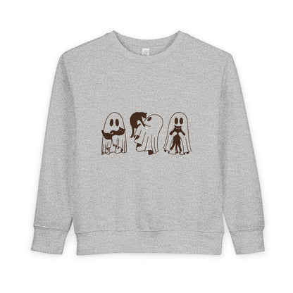 Kids Crewneck Sweatshirt | Too cute to spook 👻🐾