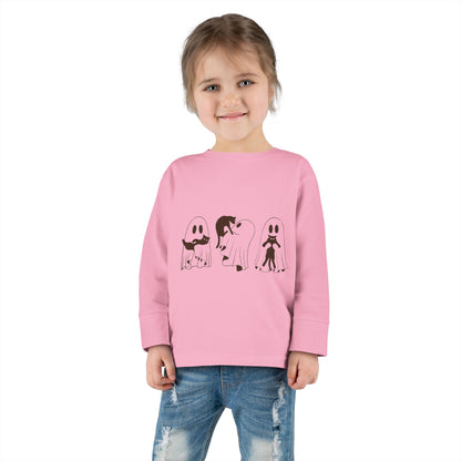 Kids Long Sleeve Tee | 👻🐾 A comfy must-have for spooky season