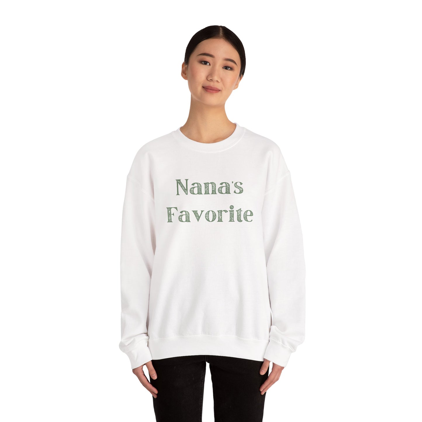 Nana’s Favorite Grandchild Sweatshirt — Cute Gift for Grandkids