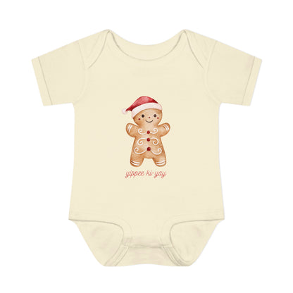 Gingerbread Baby Bodysuit - Cute Holiday Infant Onesie