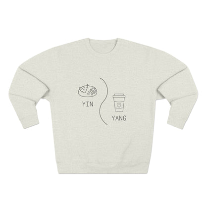Crewneck Sweatshirt | Fresh loaf, hot coffee, cozy crewneck.