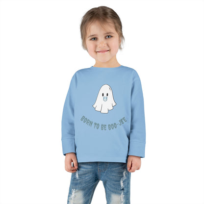 Toddler Long Sleeve Tee | 👻 Too cute to spook, too boo-jee to handle!