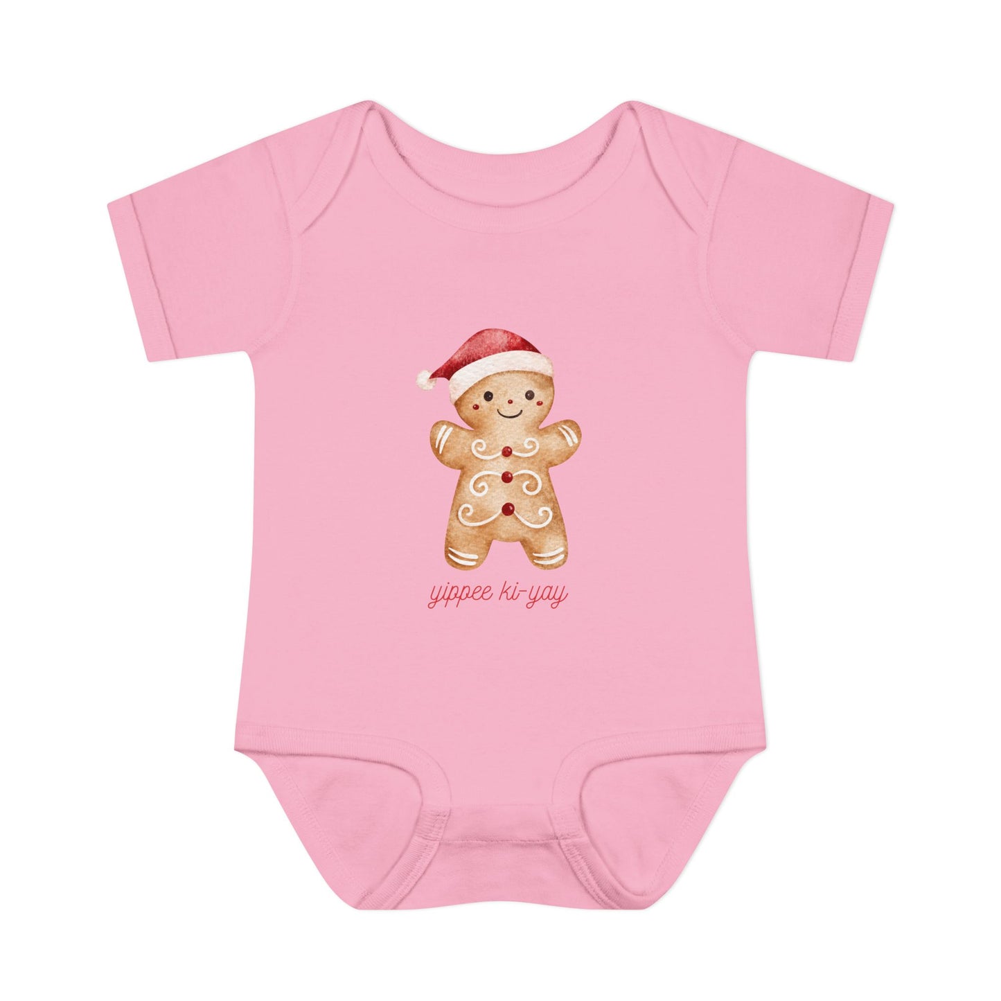 Gingerbread Baby Bodysuit - Cute Holiday Infant Onesie