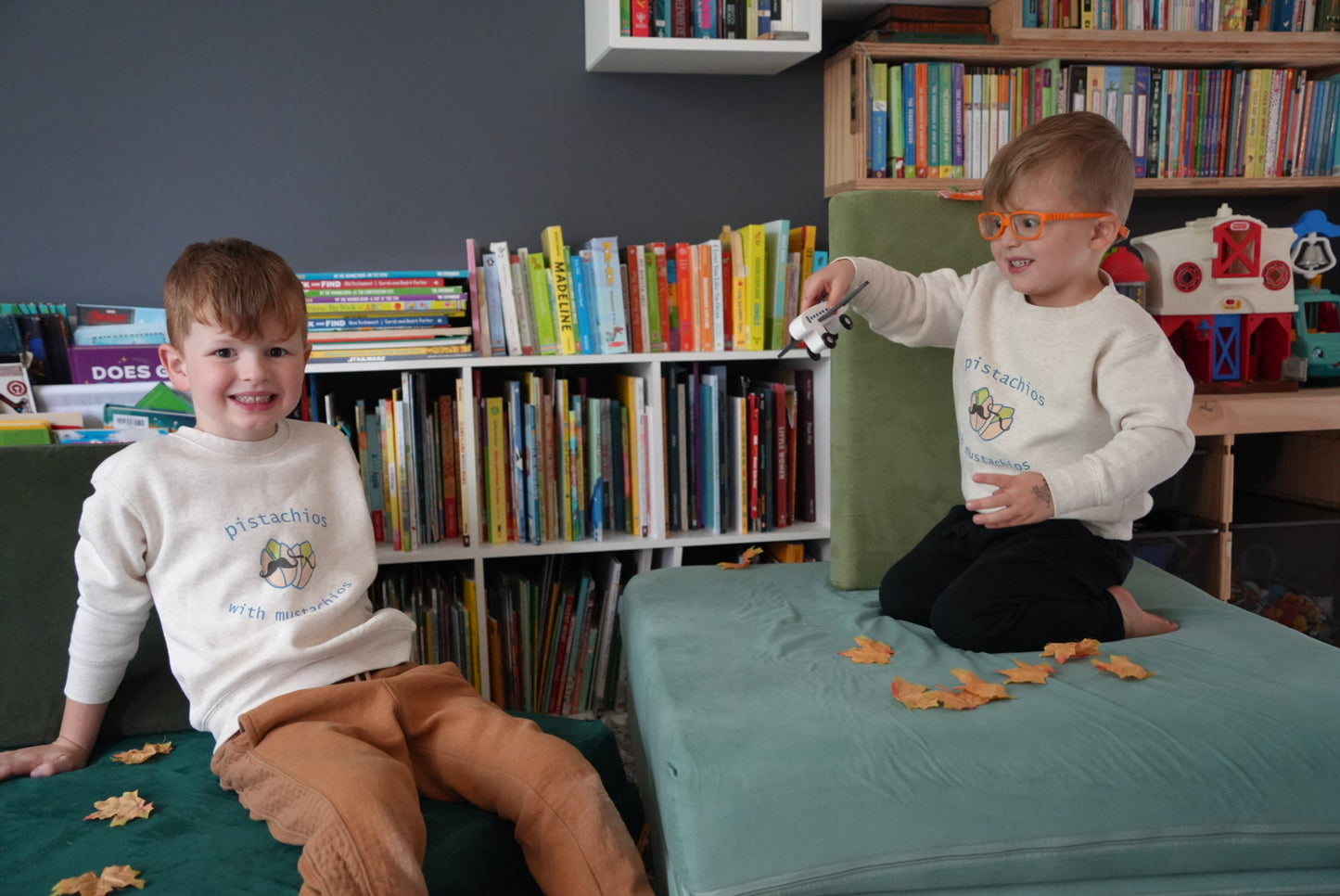 Toddler Sweatshirt | For the little nut with big personality.
