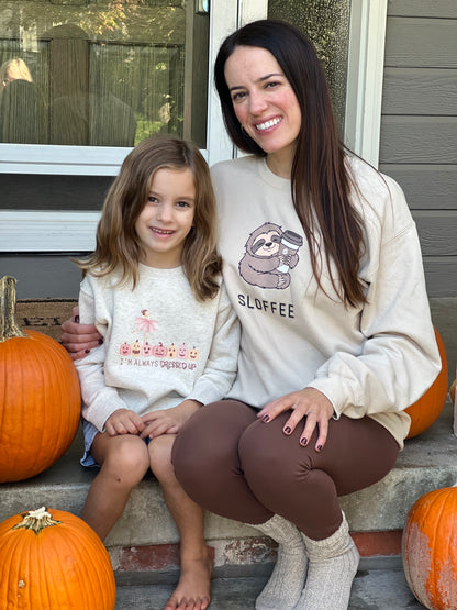 Crewneck Sweatshirt | Soft, comfy, and a little bit latte.