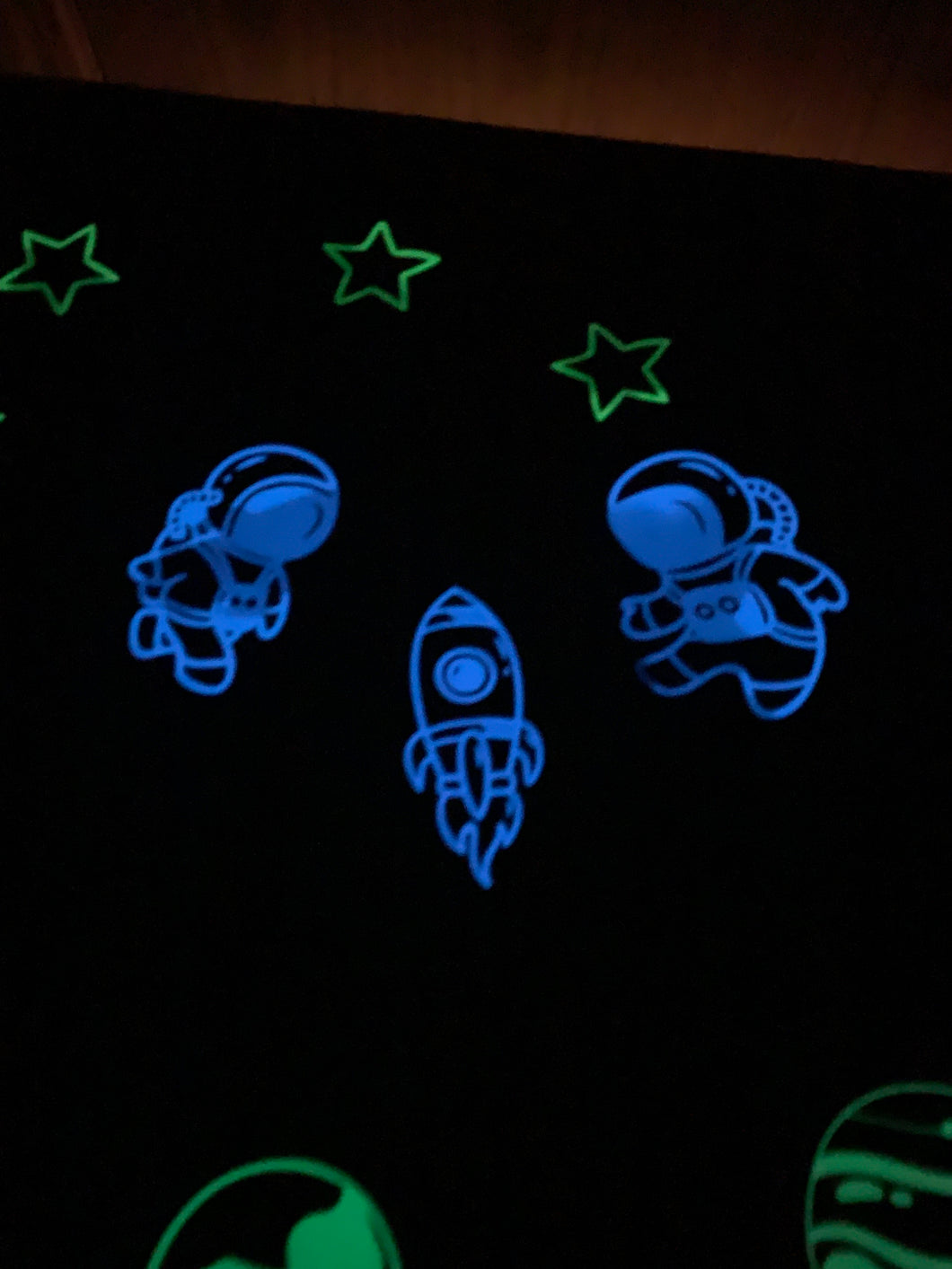 Glow in the Dark “Let's Go to Space